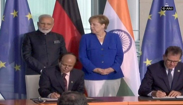 India, Germany sign 12 agreements