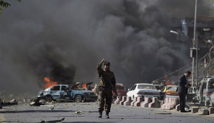 In photos: Huge explosion kills 80 in Kabul’s diplomatic district, Indian embassy safe