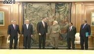 PM Modi meets Spanish King Felipe VI at The Palace of Zarzuela