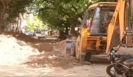 Roads in Hyderabad get repaired prior to Monsoon