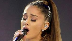 Ariana Grande gets emotional as she closes One Love Manchester concert