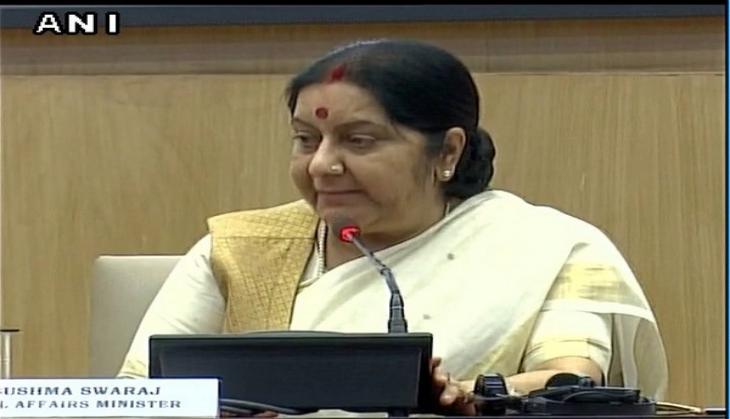 Sushma Swaraj says will help Indians even if they are stuck on Mars