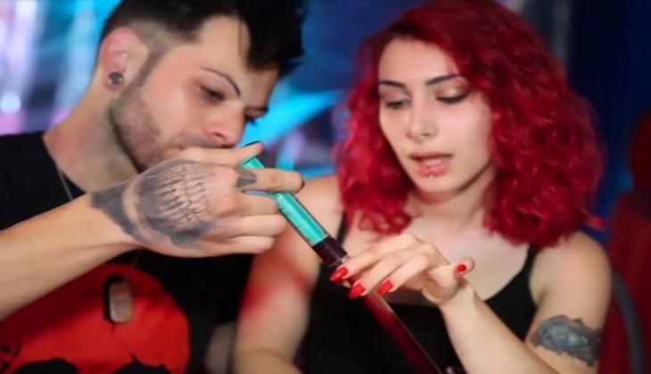 vampire couple