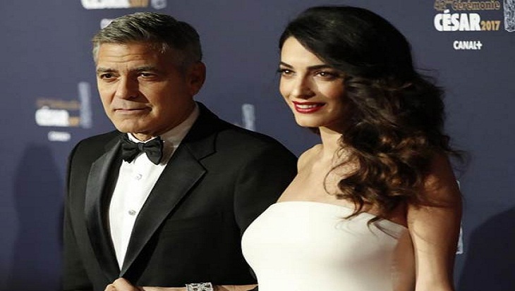 Celebs congratulate Clooneys on becoming parents of twins