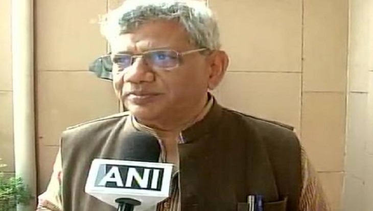 Hindu Sena activists detained for trying to 'manhandle, heckle' Yechury