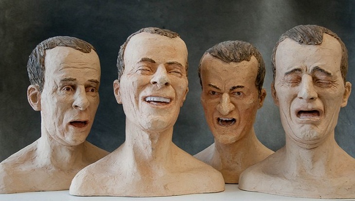 Your facial expressions make it difficult for people to identify you!