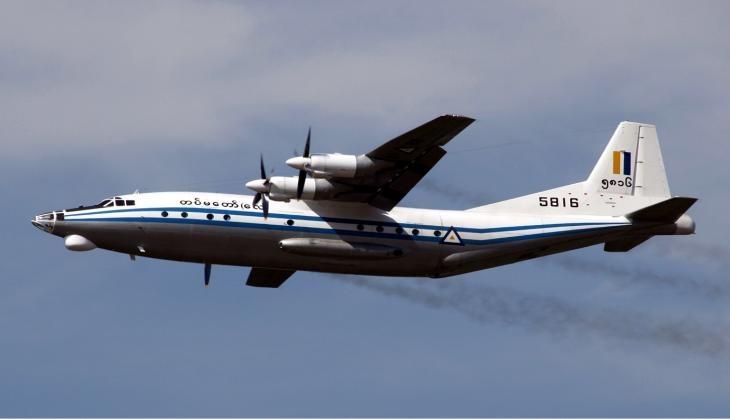 Myanmar Air Force Y-8 aircraft