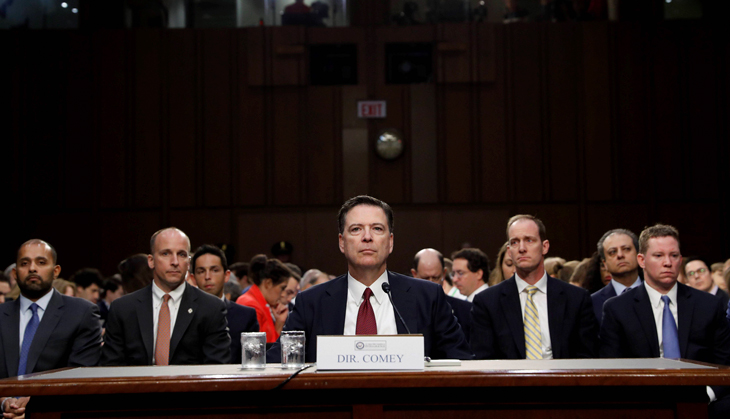 Trump claims vindication on Twitter: 'Comey is a leaker'