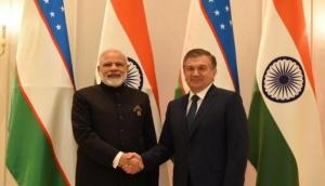 PM Modi meets Uzbekistan President, discusses expansion of ties