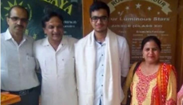 JEE Advanced topper Sarvesh gives credit to parents, teacher