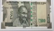 RBI introduces new batch of Rs 500 notes