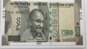 RBI introduces new batch of Rs 500 notes