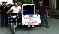 Hyderabad garage owner makes two-wheeler ambulance for poor