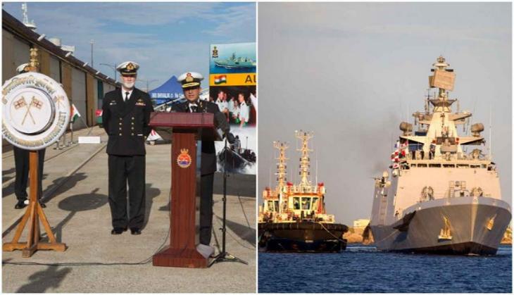 Indian warships arrive in Australia for bilateral maritime exercise