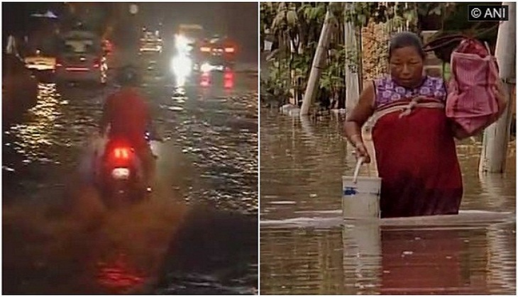 Heavy rain causes waterlogging, flood situation in Mumbai, Manipur