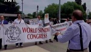 World Sindhi Congress stage anti-Pakistan protest outside UN in Geneva