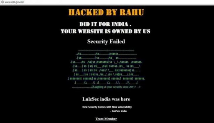 Bangladesh Govt's ICT division website hacked