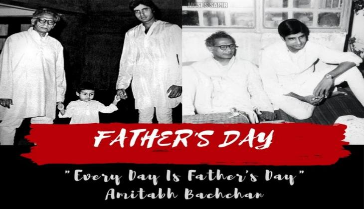 Big B pays tribute to father Harivansh Rai Bachchan, says 'Everyday is Father's Day'