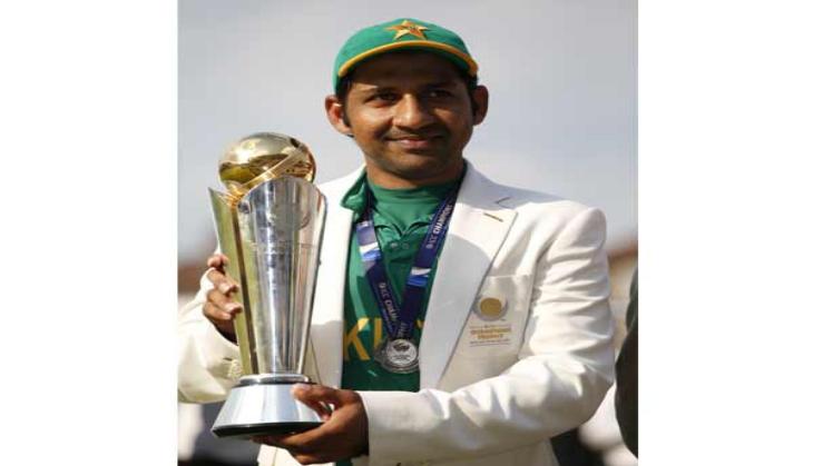 Sarfraz hopes Champions Trophy win will bring international cricket to Pak