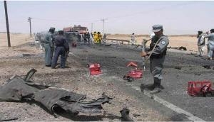 Roadside mine blast kills six policemen in Afghanistan