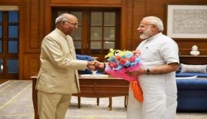 PM Modi congratulates Kovind for becoming 14th President of India