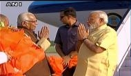 PM Modi arrives in Lucknow for International Yoga Day celebrations