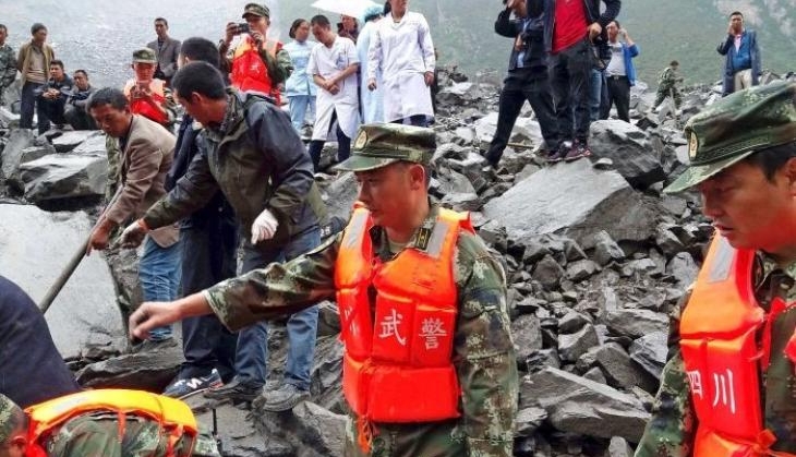 china landslide