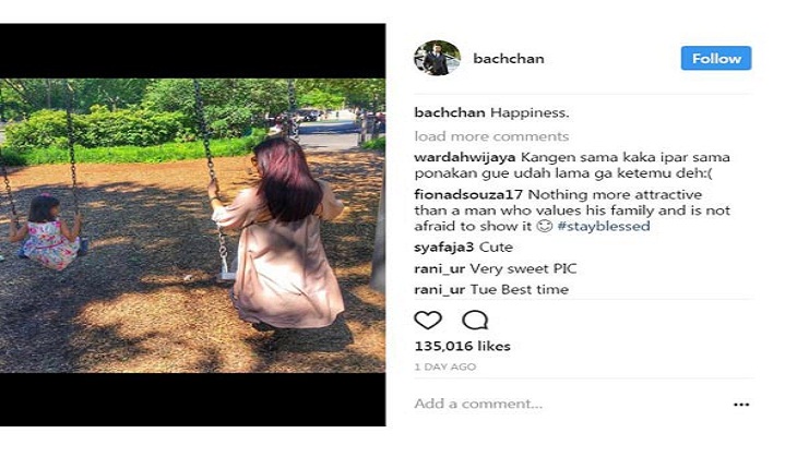 Abhishek Bachchan shares awwdorable photo of Aishwarya and Aaradhya