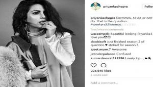 Priyanka Chopra raises temperatures through new Instagram photo