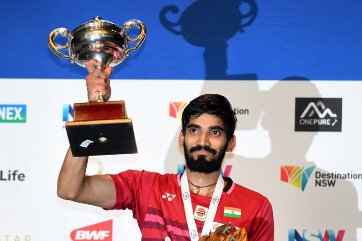After Australian Open triumph, Kidambi Srikanth climbs up 3 spots to world no 8