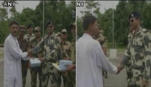 India, Bangladesh border guards exchange Eid greetings at Phulbari