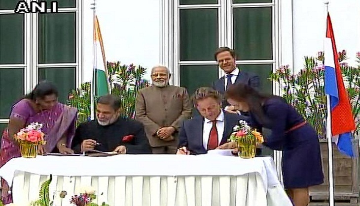 India, Netherlands ink MoU on water cooperation