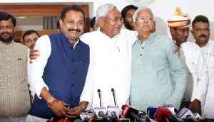 Bihar's Grand Alliance on the verge of break-up. Nitish set for NDA return?