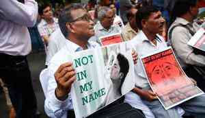 NotInMyName: Thousands in Delhi protest mob lynchings, but will BJP take notice?