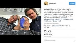 Josh Brolin teases Cable makeup in new Instagram still
