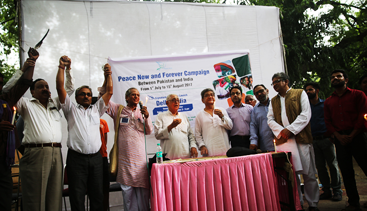 Peace Now and Forever Campaign: Pakistanis, Indians come together to demand for an end to war