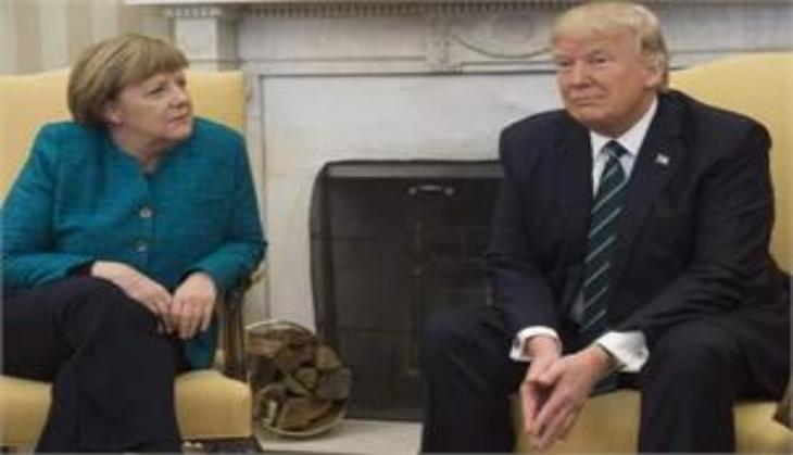 Ahead of G20, Trump discusses climate change with Merkel
