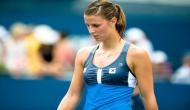 Mandy Minella plays Wimbledon while 4.5 months pregnant