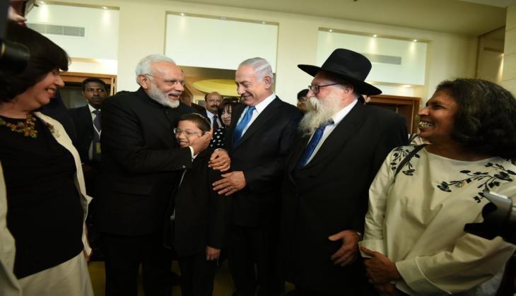 Moshe meet modi.