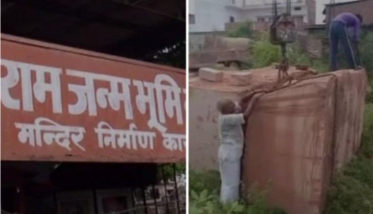 Ayodhya: Stones brought for construction of Ram Mandir
