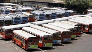 RSRTC employees on strike, over 4,500 buses remain off roads in Rajasthan