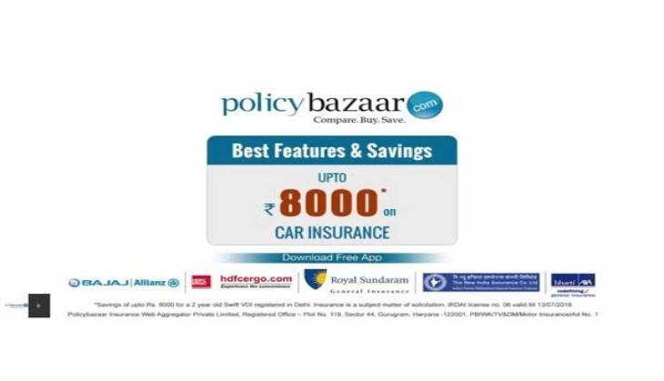 Policybazaar Com Launches A New Campaign For Car Insurance Catch