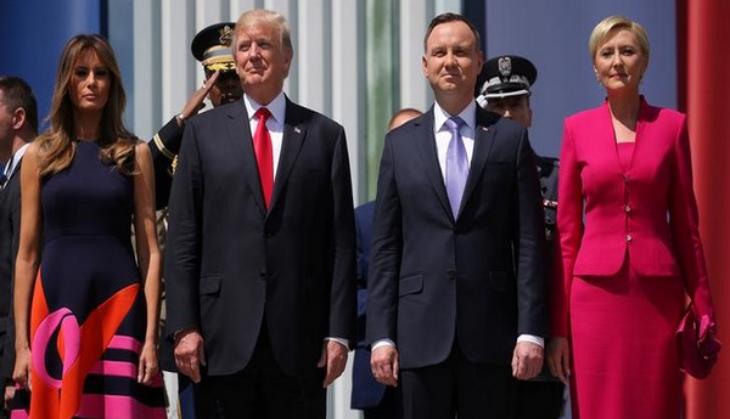 Polish President rejects reports of his wife 'snubbing' Trump