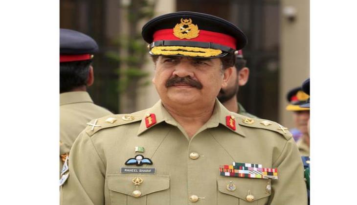 Ex-Pak Army chief Raheel Sharif in Lahore with Saudi team