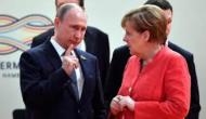 Watch: Angela Merkel 'eye-rolling' at Vladimir Putin takes social media by storm