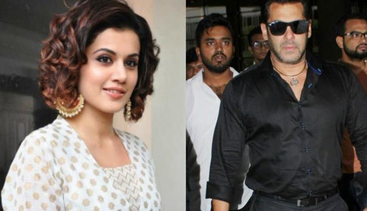 Very excited to share screen space with Salman Khan in Judwaa 2, says Taapse Pannu