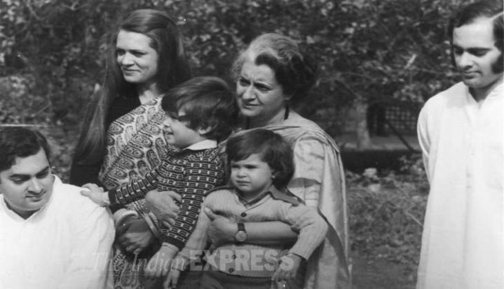 INDIRA GANDHI FAMILY