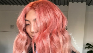 Summer's latest hair trend is 'salmon pink'