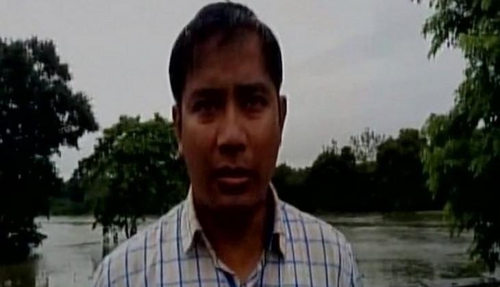 Flood swamp Assam's Kaziranga National Park