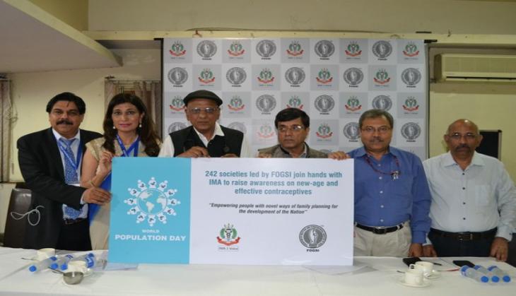 242 societies led by FOGSI join hands with IMA to raise awareness on World Population Day